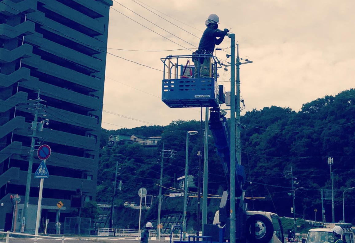 道路照明工事